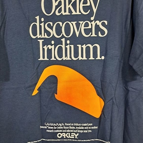 Oakley Iridium T Shirt NWT - Picture 9 of 9